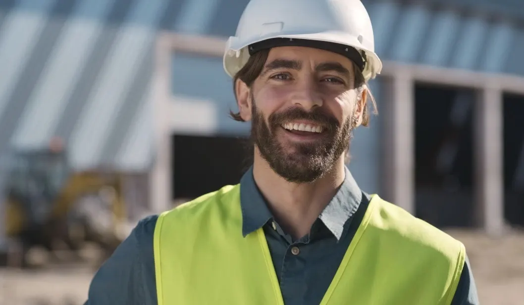 Professionnel du bâtiment pour une installation photovoltaïque